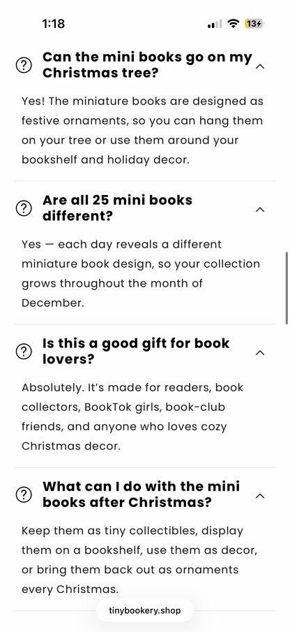 Bookworm Advent Calendar™