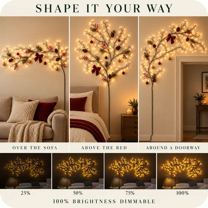 Frosty Lights™ Christmas Wall Lights